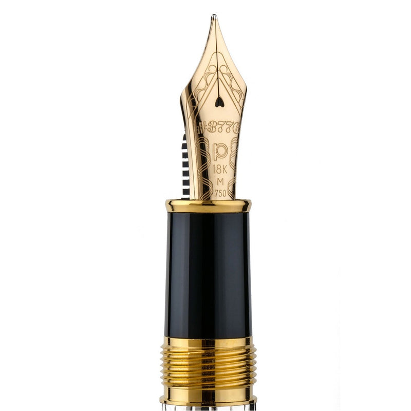 PLATINUM, Fountain Pen - PIN STRIPE STERLING SILVER 5