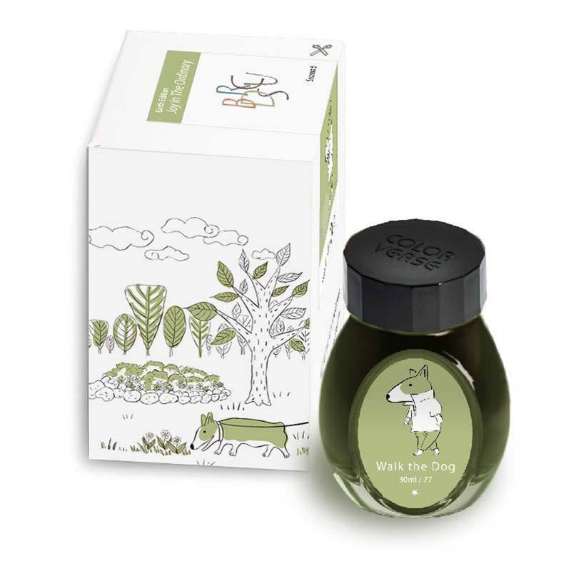 COLORVERSE, Ink Bottle - JOY IN THE ORDINARY Earth Edition WALK THE DOG (30ml).