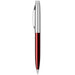 SHEAFFER, Ballpoint Pen - 100 TRANSLUCENT RED & BRUSHED CHROME NT 5