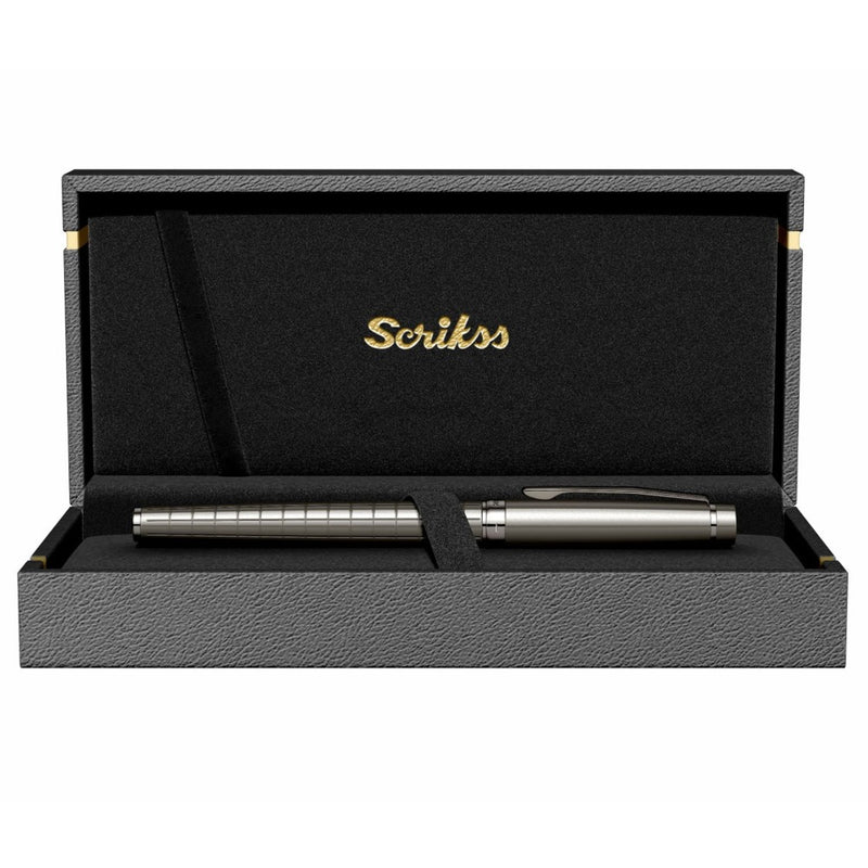 SCRIKSS, Roller Pen - HONOR 38 CARBON GRAY GMT.