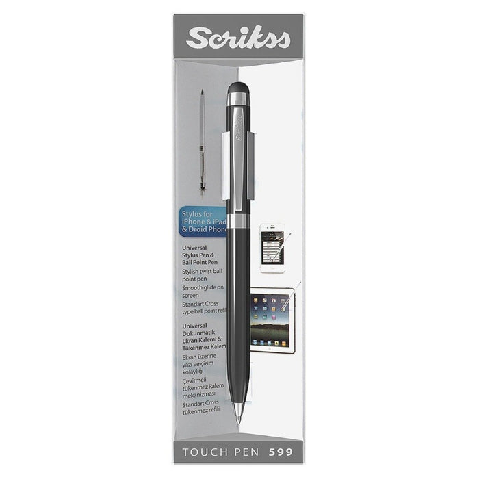 SCRIKSS, Ballpoint Pen - TOUCH PEN 599 Black 4
