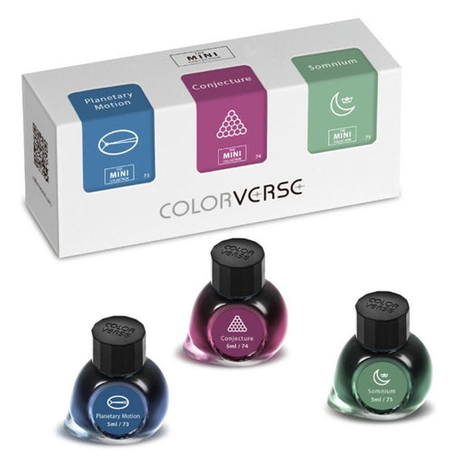 COLORVERSE, Ink 3 Bottles - THE MINI COLLECTION Johannes Kepler (5ml) 