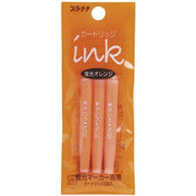 PLATINUM, Highlighter Ink Cartridge - PREPPY ORANGE 1