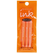 PLATINUM, Highlighter Ink Cartridge - PREPPY ORANGE 