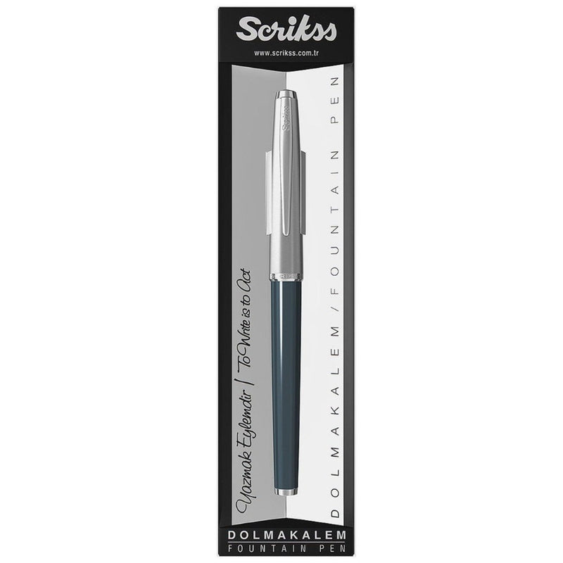 SCRIKSS, Fountain Pen - METROPOLIS 78 NAVY BLUE 6