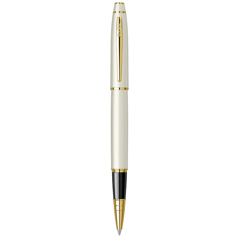 SCRIKSS, Roller Pen - NOBLE 35 PEARL WHITE GT.