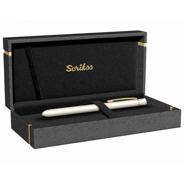 SCRIKSS, Multi Function Pen - TRIO 93  WHITE GOLD.