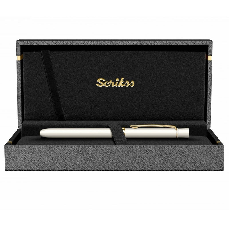 SCRIKSS, Multi Function Pen - TRIO 93  WHITE GOLD.