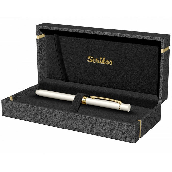 SCRIKSS, Multi Function Pen - TRIO 93  WHITE GOLD.