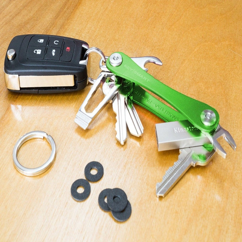 KEYSMART, Compact KEY HOLDER - GREEN 6