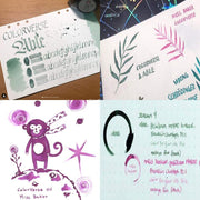 COLORVERSE, Ink 2 Bottles - TRAILBLAZER IN SPACE Season 4 ABLE & MISS BAKER (65ml+15ml) 4