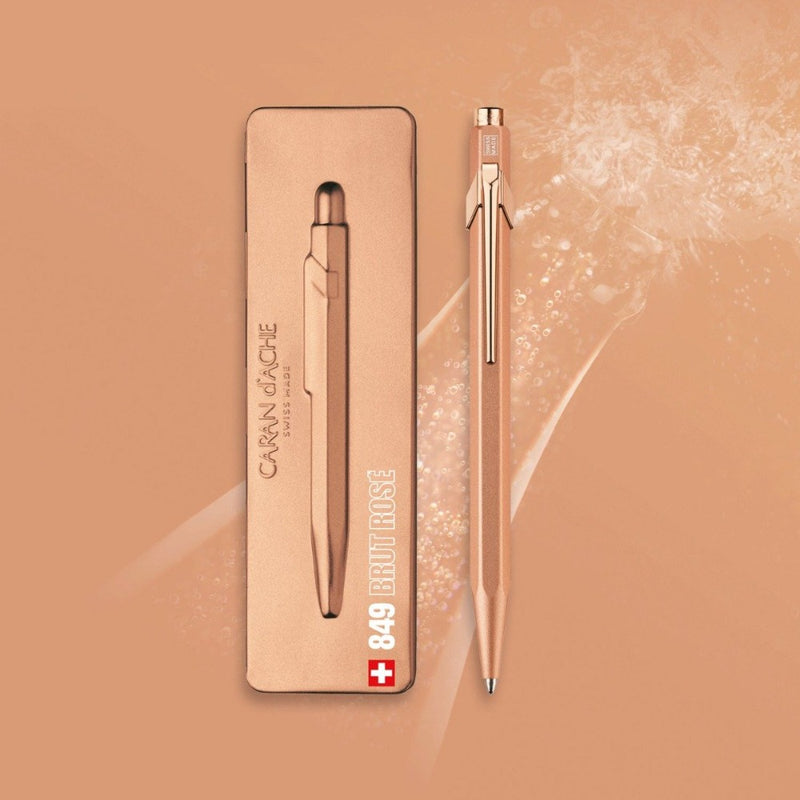 CARAN d'ACHE, Ballpoint Pen - 849 BRUT ROSÉ 9