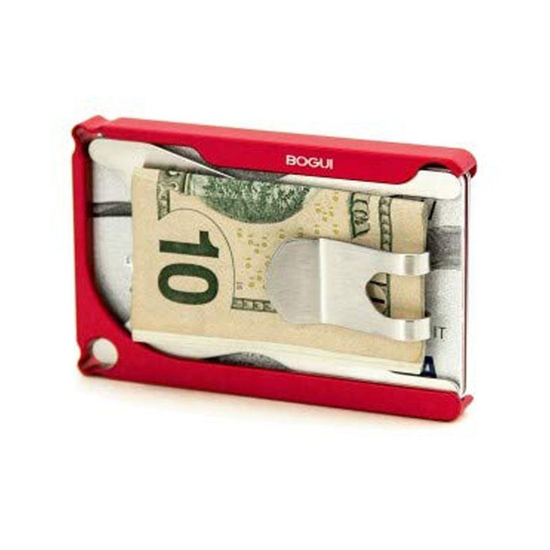KEYSMART, Card Holder - BOGUI CLICK with RFID CARD RED 4