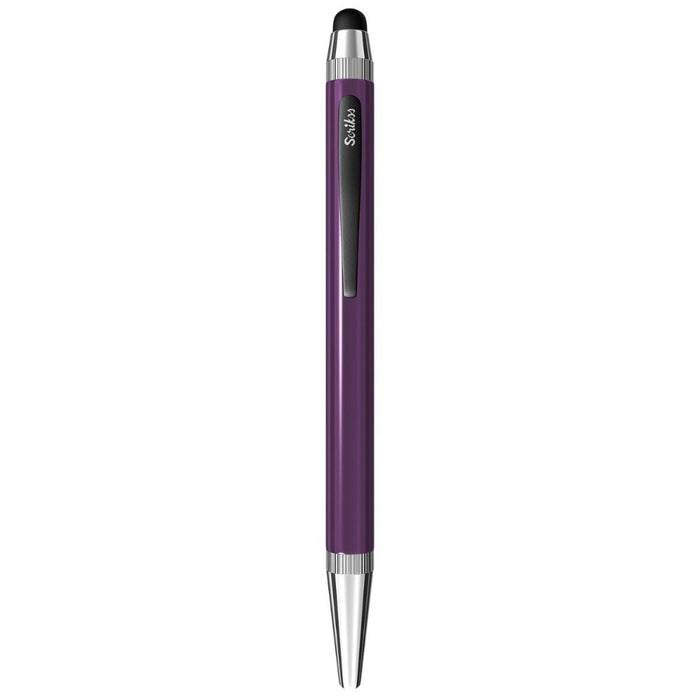 SCRIKSS, Ballpoint Pen - SMART PEN 699 Purple Chrome 