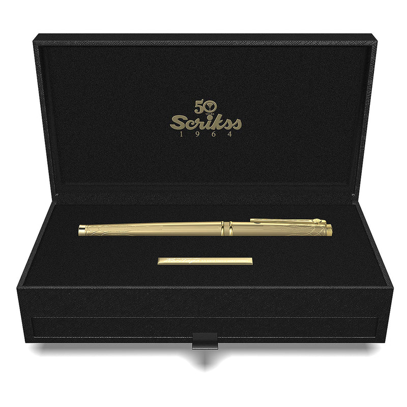 SCRIKSS, Fountain Pen - HERITAGE GOLD GT.