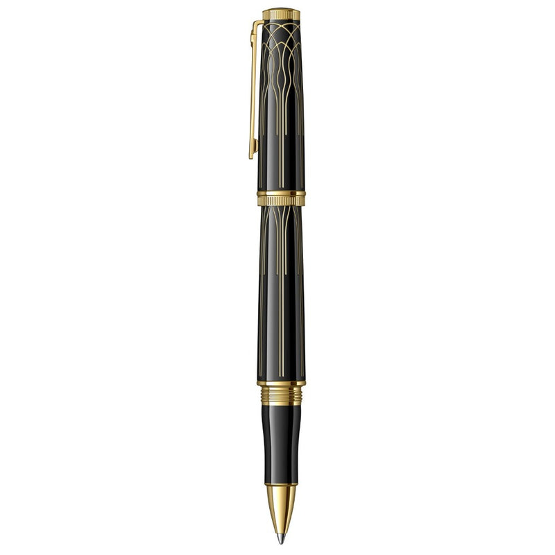 SCRIKSS, Rollerball Pen - HERITAGE CUSTOM BLACK GT.
