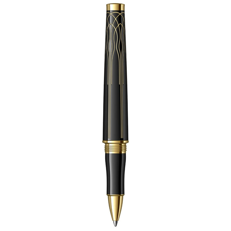 SCRIKSS, Rollerball Pen - HERITAGE CUSTOM BLACK GT.