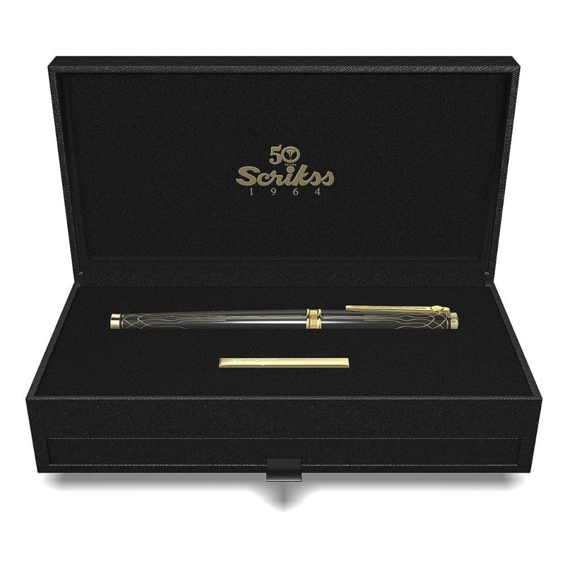 SCRIKSS, Fountain Pen - HERITAGE BLACK GOLD 15