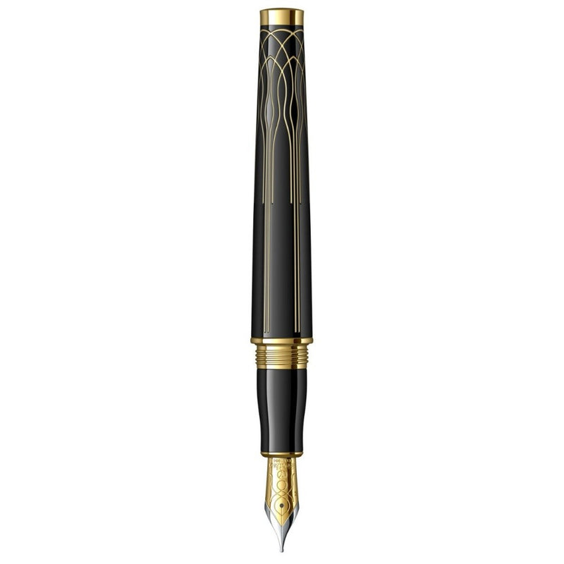 SCRIKSS, Fountain Pen - HERITAGE BLACK GOLD 8