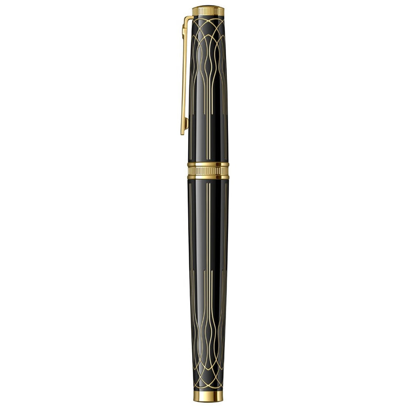 SCRIKSS, Rollerball Pen - HERITAGE CUSTOM BLACK GT.