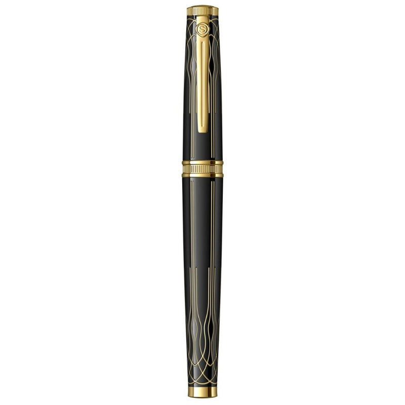 SCRIKSS, Fountain Pen - HERITAGE BLACK GOLD 