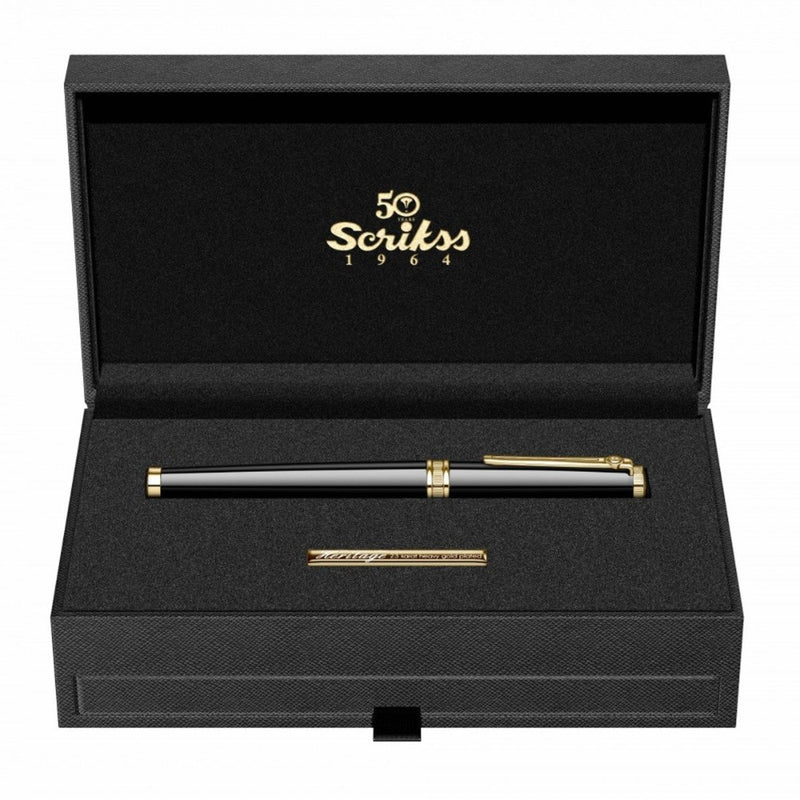 SCRIKSS, Fountain Pen - HERITAGE BLACK GT 15