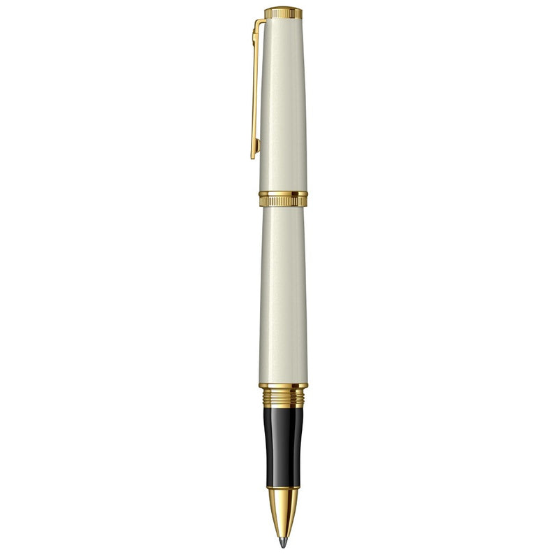 SCRIKSS, Roller Pen - HERITAGE WHITE PEARL GT.