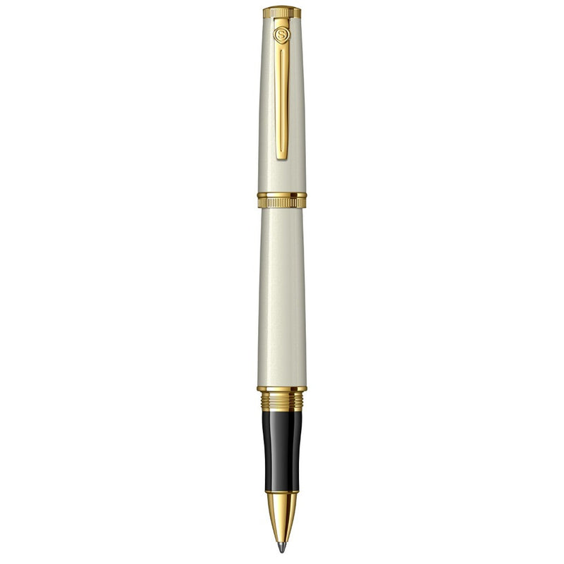 SCRIKSS, Roller Pen - HERITAGE WHITE PEARL GT.