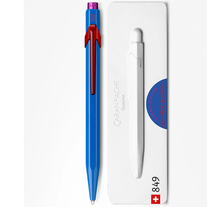 CARAN d'ACHE, Ballpoint Pen - CLAIM YOUR STYLE Limited Edition COBALT BLUE 2