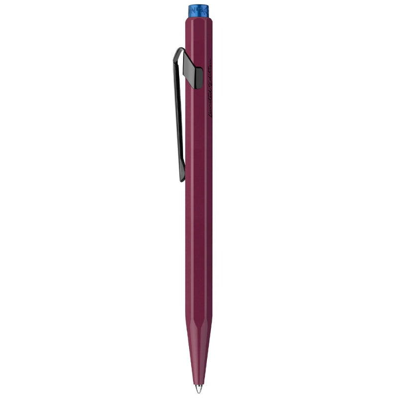 CARAN d'ACHE, Ballpoint Pen - CLAIM YOUR STYLE Limited Edition BURGUNDY 1