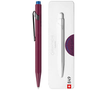 CARAN d'ACHE, Ballpoint Pen - CLAIM YOUR STYLE Limited Edition BURGUNDY 2