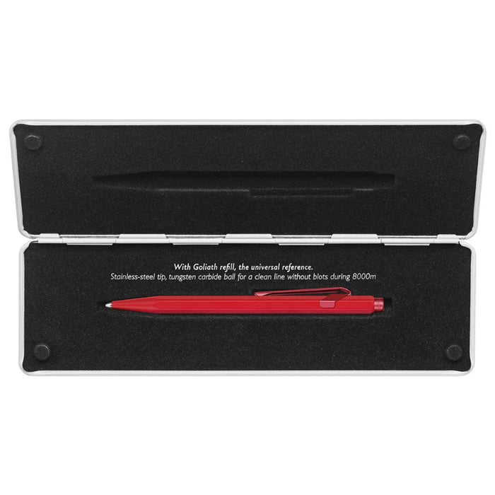 CARAN d'ACHE, Ballpoint Pen - CLAIM YOUR STYLE Limited Edition SCARLET RED 3