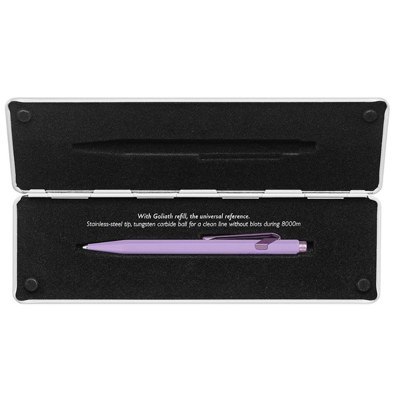 CARAN d'ACHE, Ballpoint Pen - CLAIM YOUR STYLE Limited Edition VIOLET 3