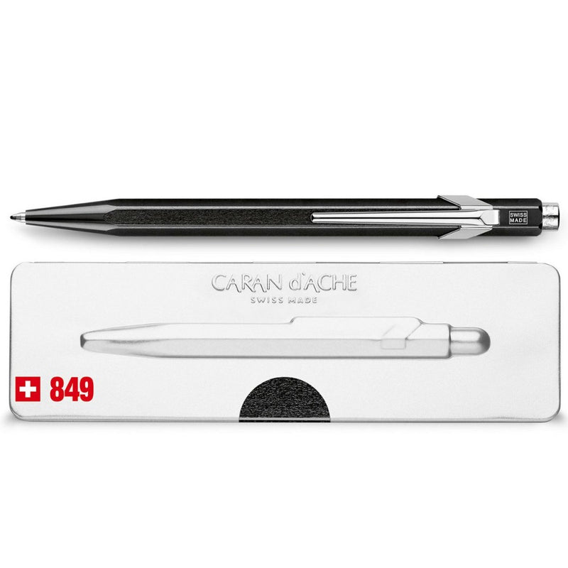 CARAN d'ACHE, Ballpoint Pen - 849 METAL-X BLACK.