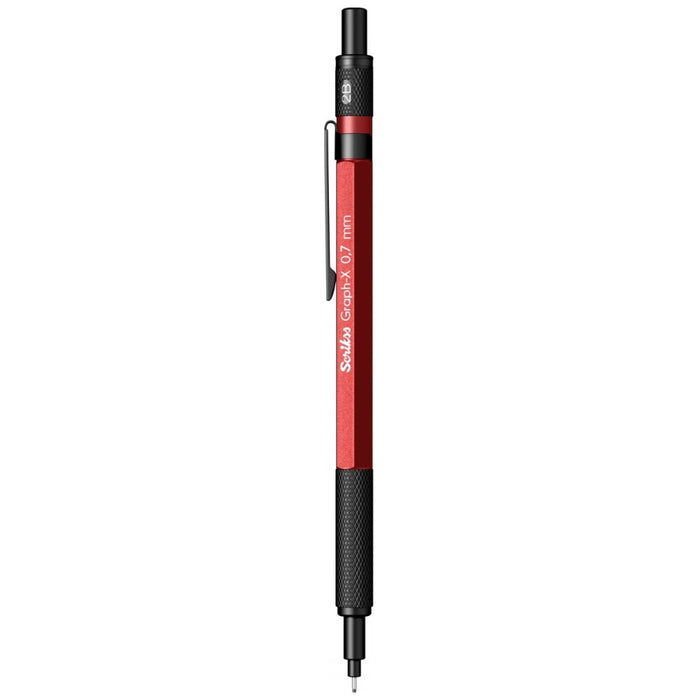 SCRIKSS, Mechanical Pencil - GRAPH X RED BT 3