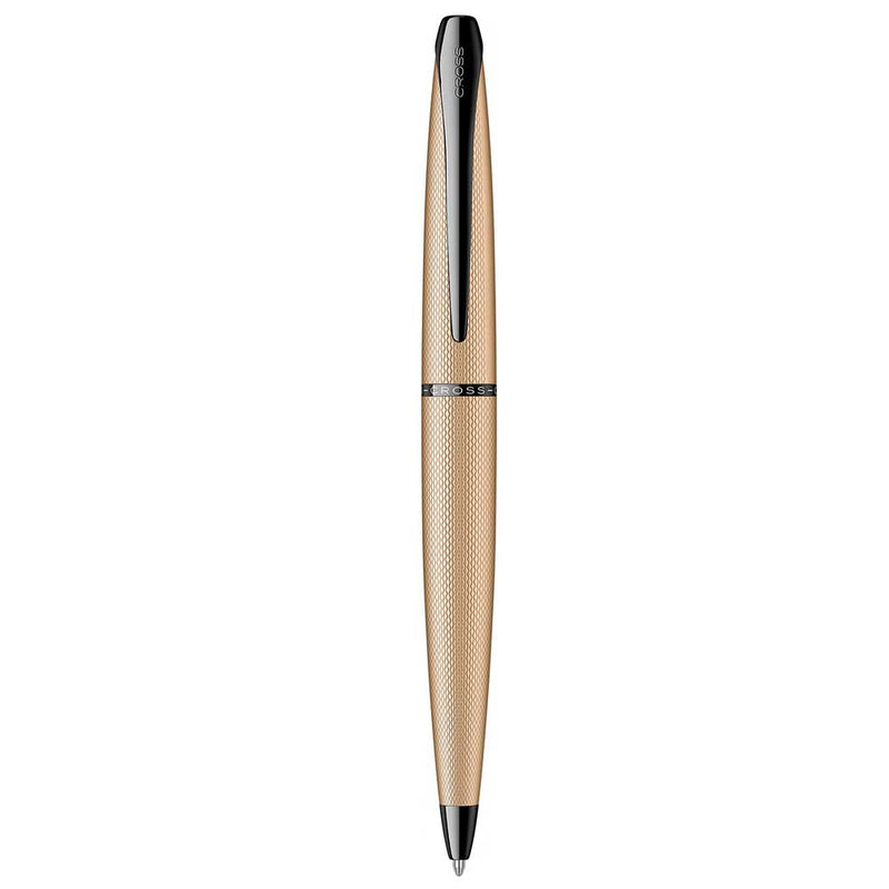 CROSS, Ballpoint Pen - ATX BRUSHED ROSE GOLD BT. 3
