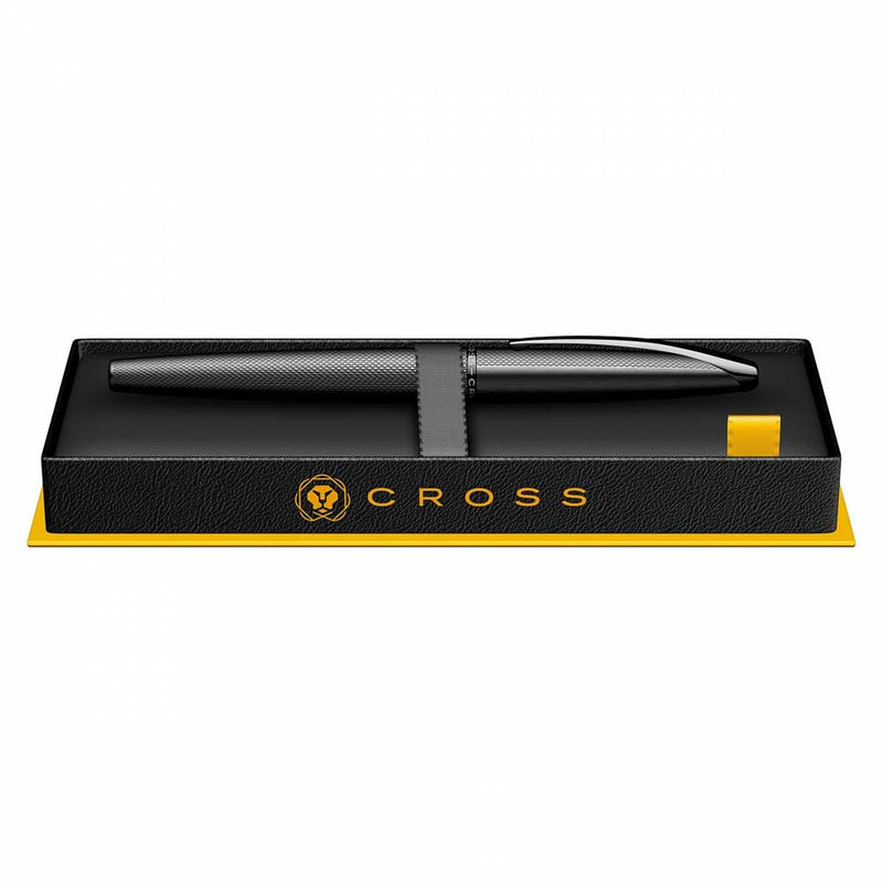 CROSS, Fountain Pen - ATX BRUSHED BLACK BT. 6