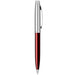 SHEAFFER, Ballpoint Pen - 100 TRANSLUCENT RED & BRUSHED CHROME NT 7