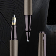 OTTO HUTT, Fountain Pen - DESIGN 06 ASH GREY AUGERGINE 6