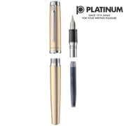 PLATINUM, Fountain Pen - PROCYON Luster CHAMPAGNE GOLD 7