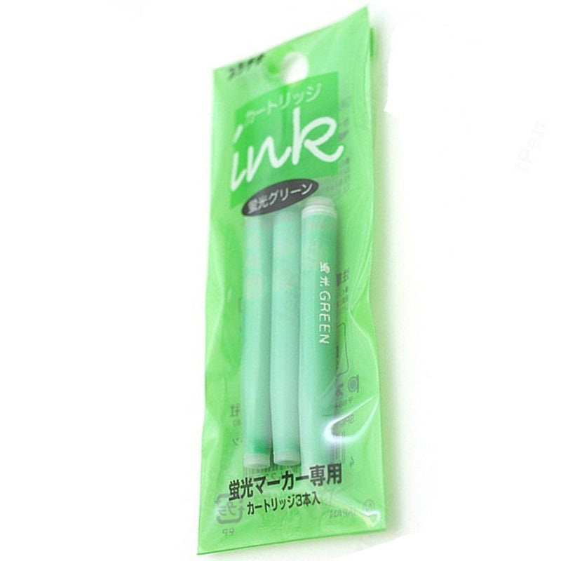 PLATINUM, Highlighter Ink Cartridge - PREPPY GREEN 1