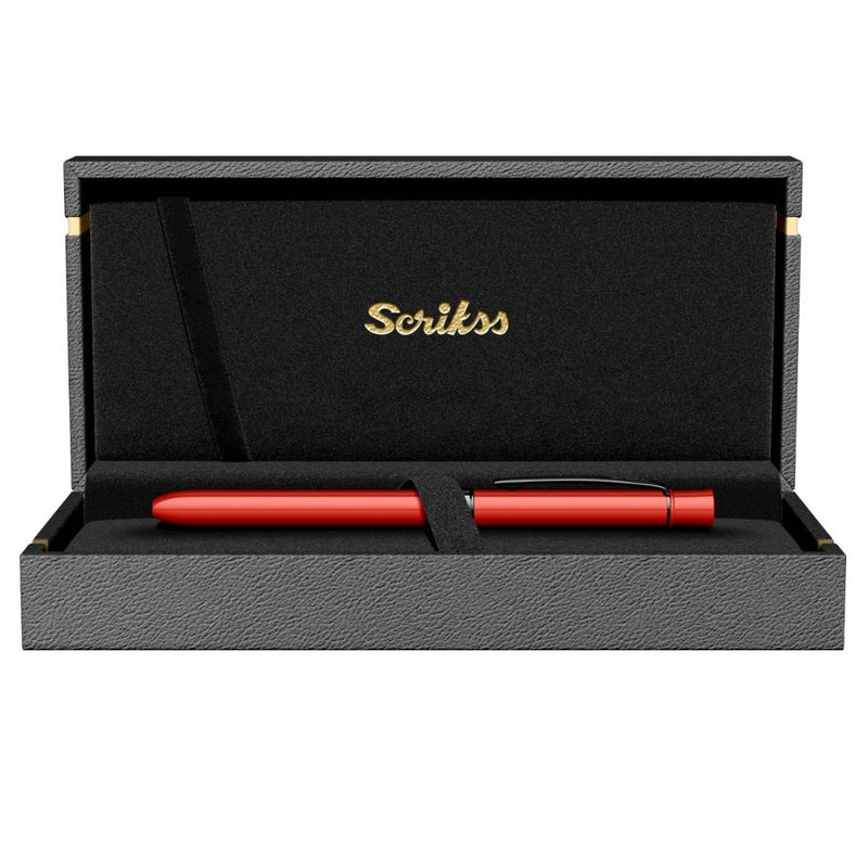 SCRIKSS, Multi Function Pen - TRIO 93 RED BT.