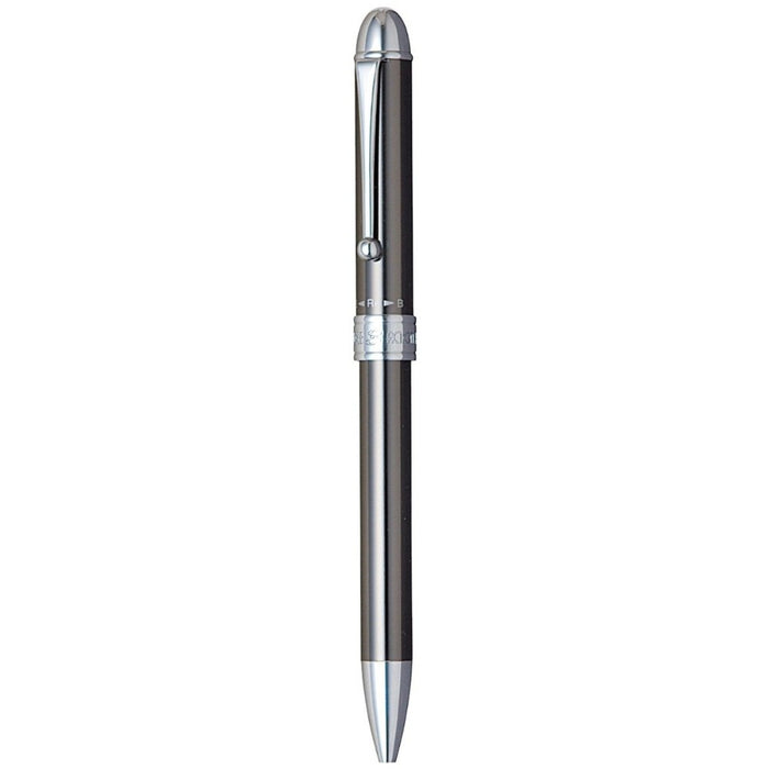 PLATINUM, Multi Function Pen - DOUBLE 3 ACTION Alumite Finish Metal Pen GUN METAL