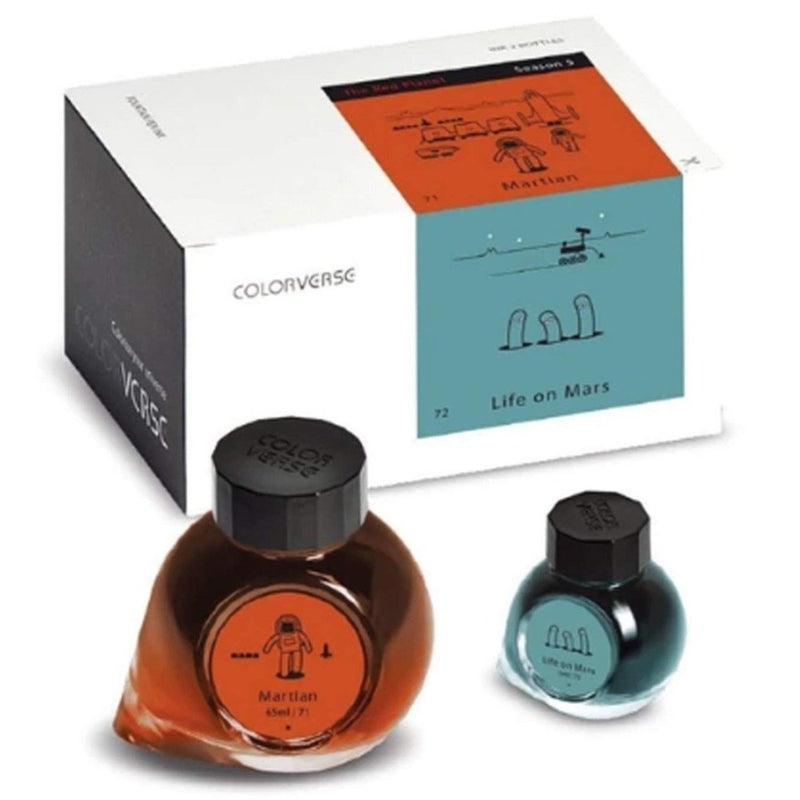 COLORVERSE, Ink 2 Bottles - THE RED PLANET Season 5 MARTIAN & LIFE ON MARS (65ml+15ml) 4