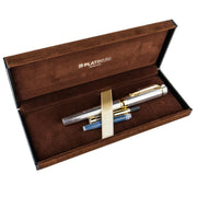 PLATINUM, Fountain Pen - PIN STRIPE STERLING SILVER 8