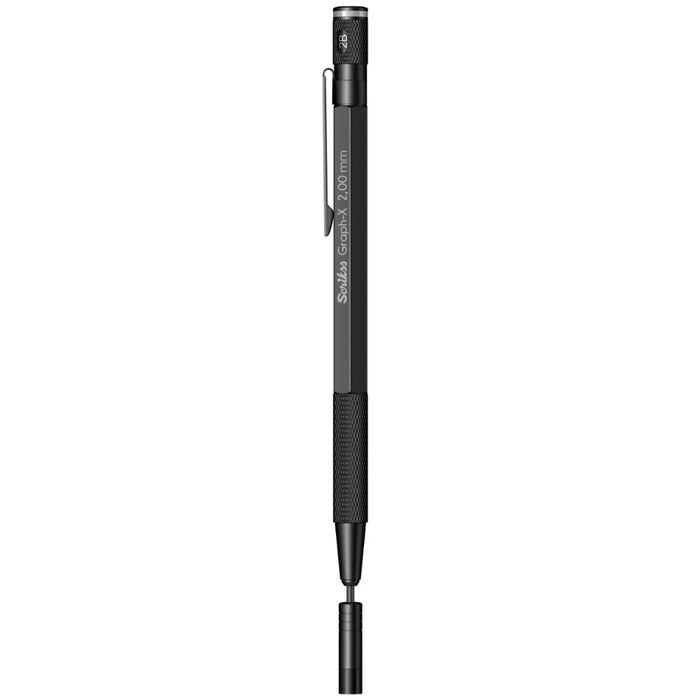 SCRIKSS, Mechanical Pencil - GRAPH X MATT BLACK BT 8