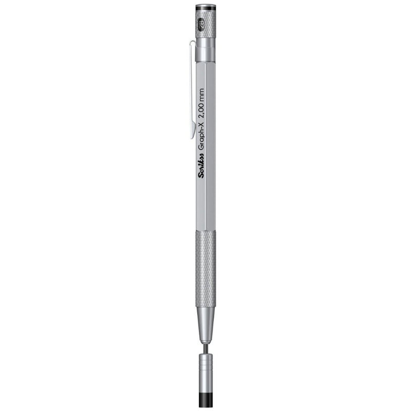 SCRIKSS, Mechanical Pencil - GRAPH X SATIN CHROME CT 8