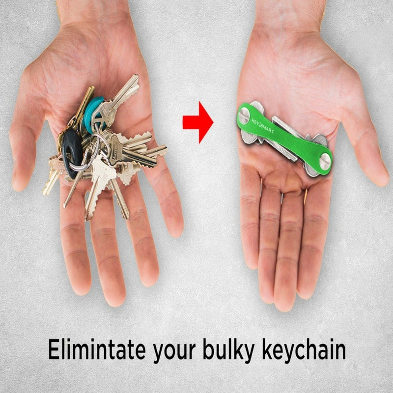 KEYSMART, Compact KEY HOLDER - GREEN 4