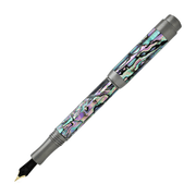 LABAN, Fountain Pen - ABALONE GUN METAL. 3