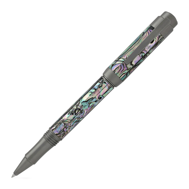 LABAN, Roller Pen - ABALONE GUN METAL.